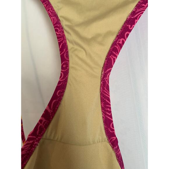 Victoria Secret Size Large NWOT Bikini Swim Bottom Pink Tie Sides - Picture 7 of 7